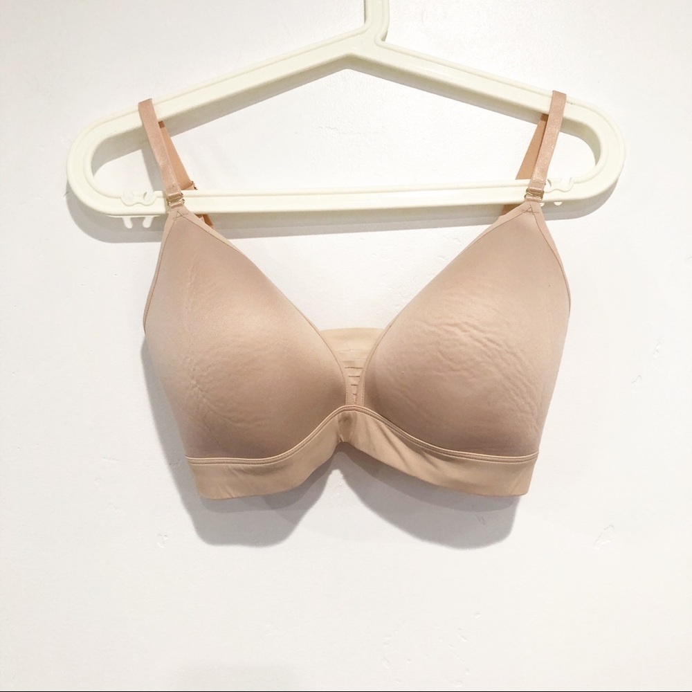 Thirdlove Seamless Stripe Wireless Bra 32D 1/2